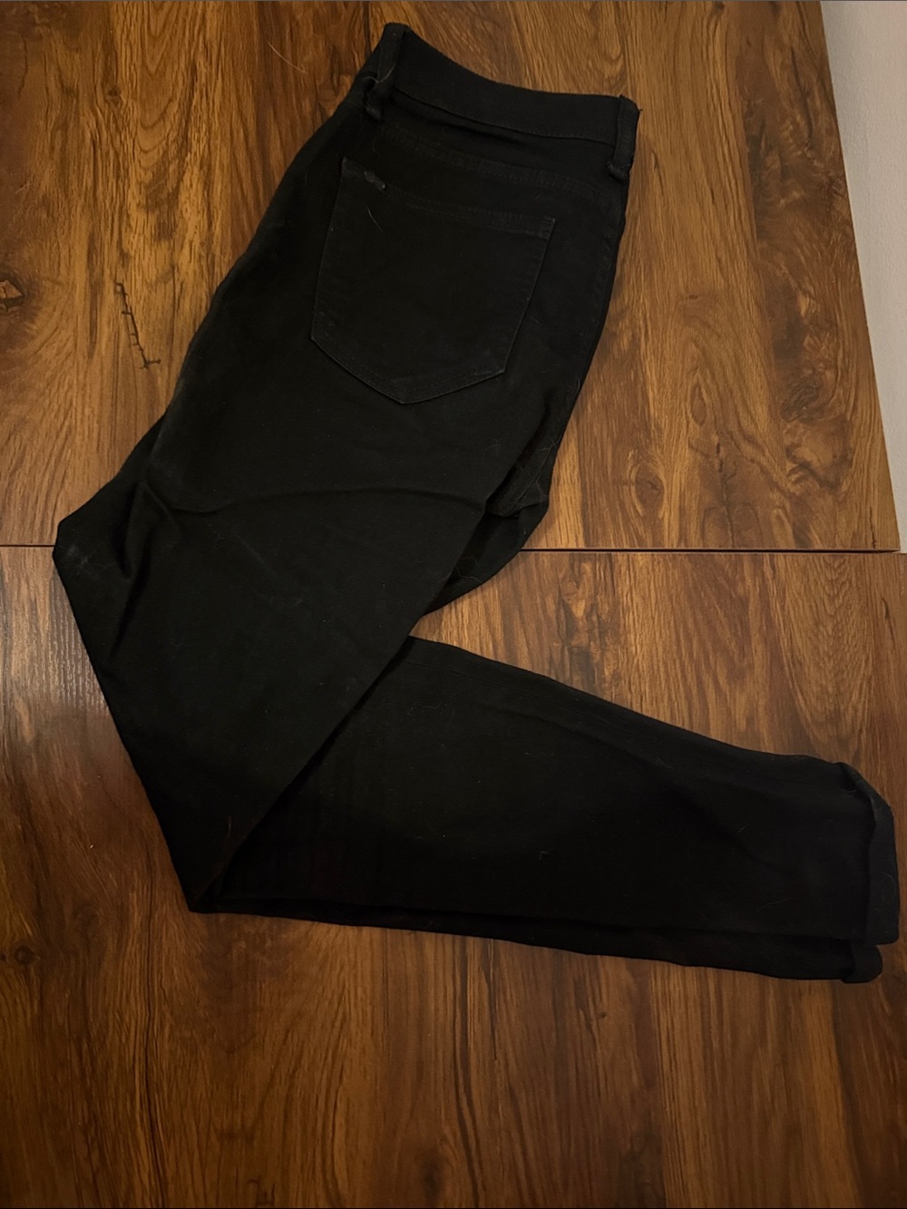 Women's Black Skinny High-Rise Jeans